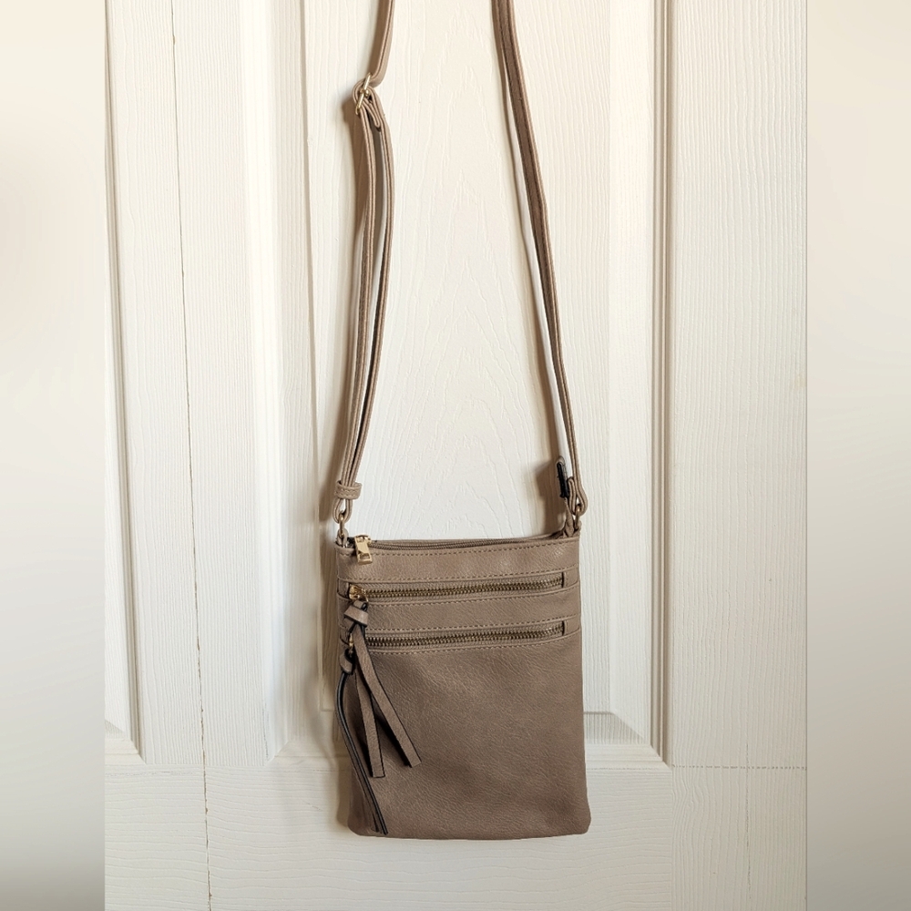 Tan Crossbody Bag